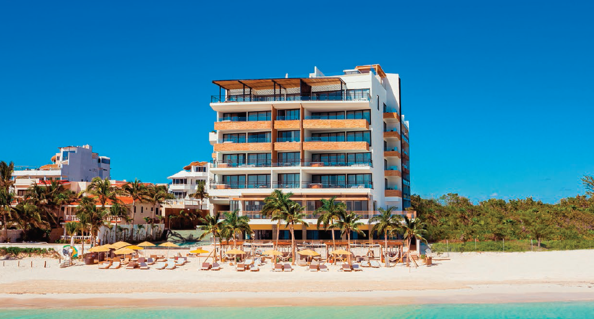The Fives Oceanfront: resort boutique a orillas del mar Caribe y 24 kilómetros de Cancún. 