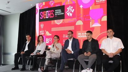 En noviembre, Mérida reunirá a más de 140 profesionales de la gastronomía nacional e internacional en el Festival Sabores de Yucatán.