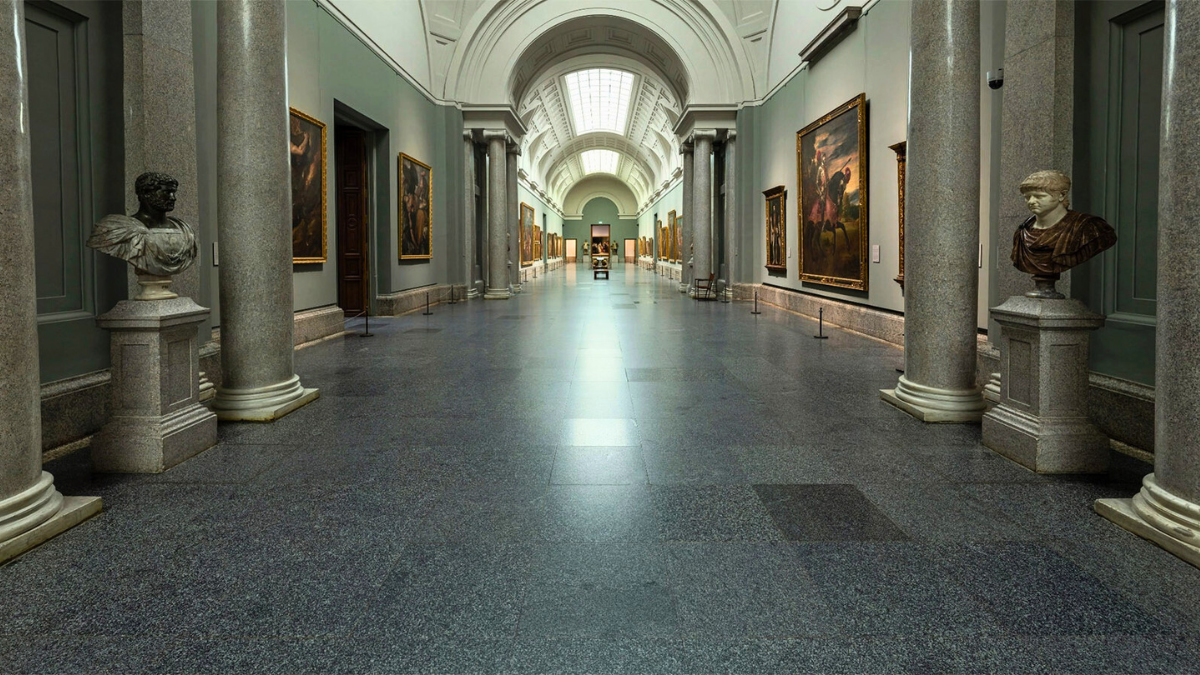 El Museo Nacional del Prado preside el Paseo del Arte en Madrid. El Museo Nacional del Prado preside el Paseo del Arte en Madrid.