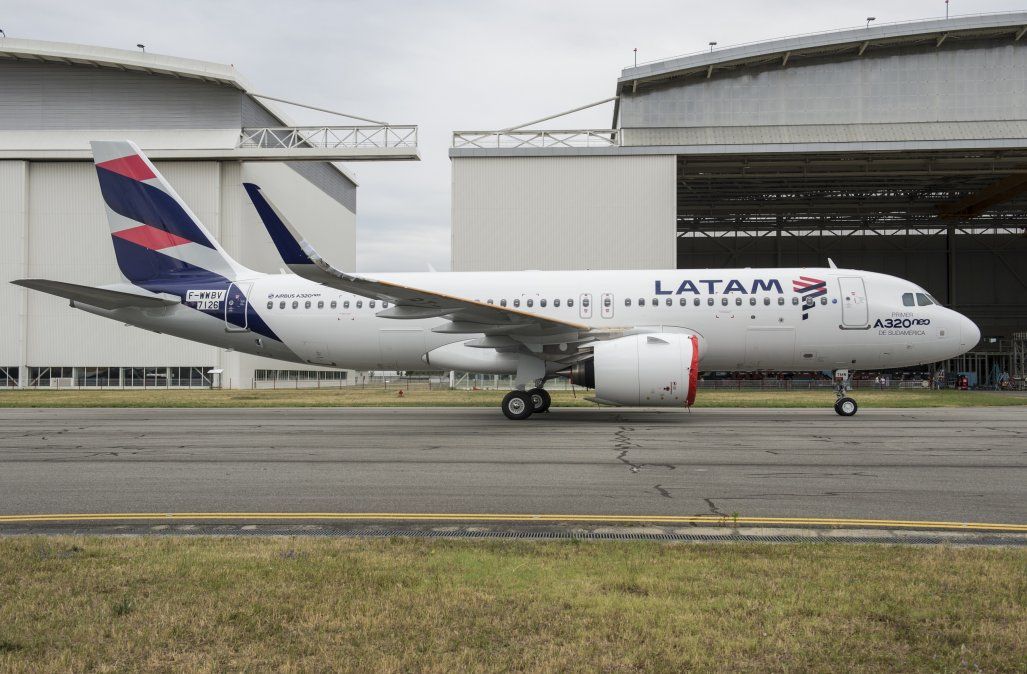 Airbus A320NEO de Latam.