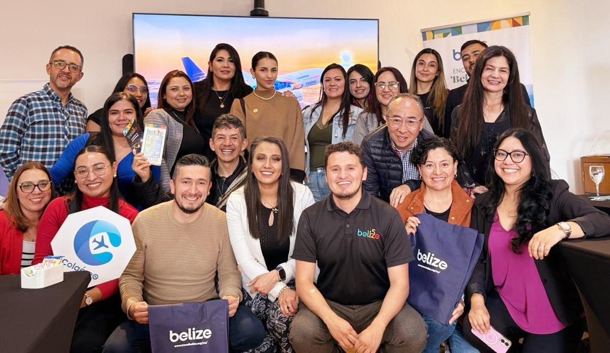 Colaéreo y la Oficina de Turismo de Belice promocionan el destino entre agencias de viajes latinoamericanas.