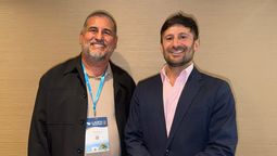Abin Monascal, gerente regional de Ventas de Club Med, y Lucas López Sirotti, ejecutivo comercial.&nbsp;