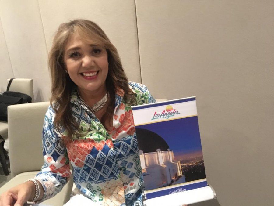 Mariela Carmona, directora para México y Latam de la Oficina de Turismo de Los Ángeles.