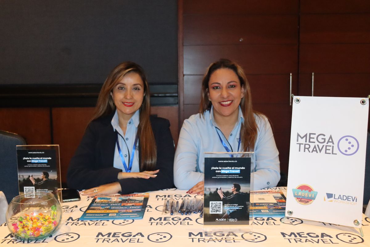 Mega Travel en el Ladevi Workshop Bogotá primer semestre 2025.