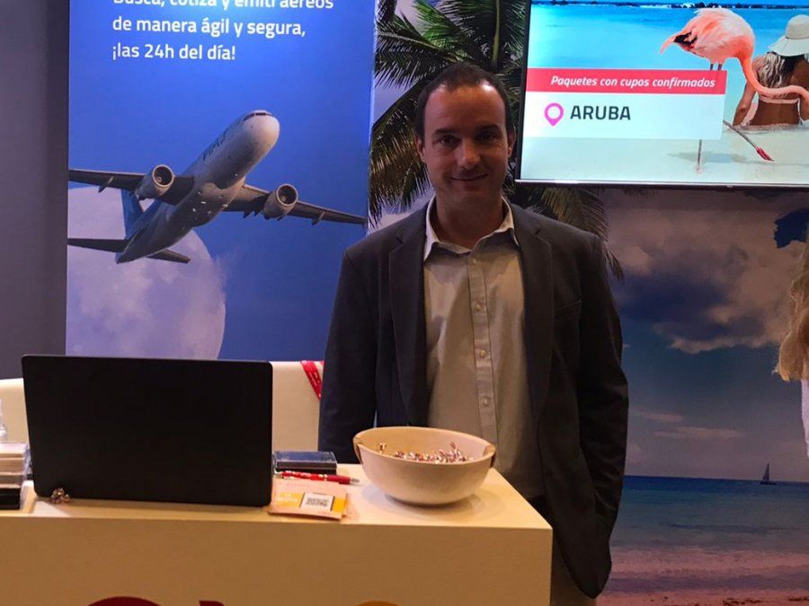 Ola: Andrés De Rossi durante el workshop de Arav.