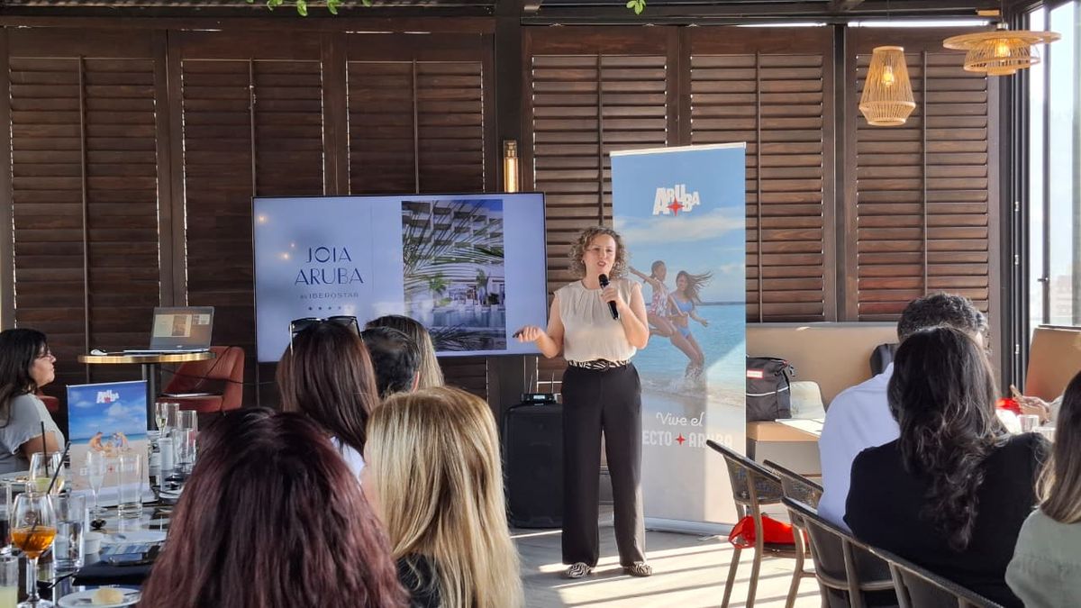  Joia Aruba by Iberostar fue uno de los hoteles en la isla que participaron en la capacitación. 