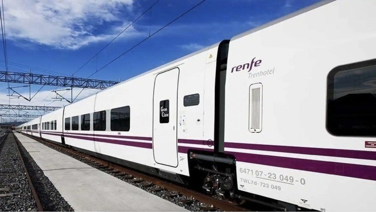 Trenhotel de Renfe.