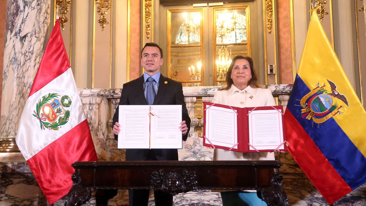 Los presidentes de Ecuador y Perú firmaron algunos compromisos relacionados con la promoción turística en el marco del XV Gabinete Binacional. - Ladevi Medios y Soluciones Los presidentes de Ecuador y Perú firmaron algunos compromisos relacionados con la promoción turística en el marco del XV Gabinete Binacional.