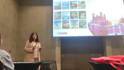 La gerente comercial de Aviareps (representante comercial de Visit Florida en Chile), María Teresa Olavarrieta, dijo estar impresionada por la cantidad de chilenos que ha viajado a Florida (Estados Unidos) en los últimos seis meses.