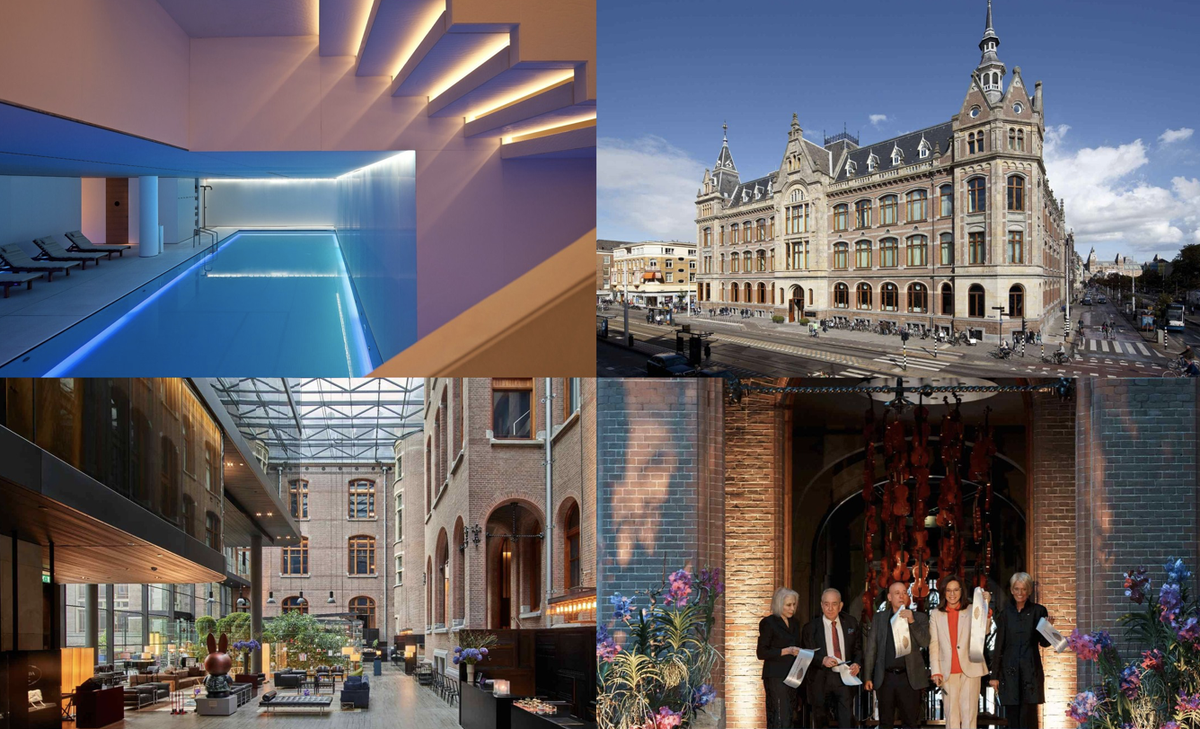 Apertura del primer alojamiento de la cadena de hoteles Mandarin Oriental en Ámsterdam. Apertura del primer alojamiento de la cadena de hoteles Mandarin Oriental en Ámsterdam.