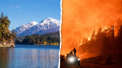 El minuto a minuto de los incendios en la Patagonia: cómo están los destinos, accesos y rutas.