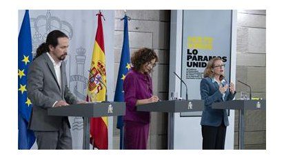 Autoridades del Gobierno español anunciaron 50 nuevas medidas en conferencia de prensa