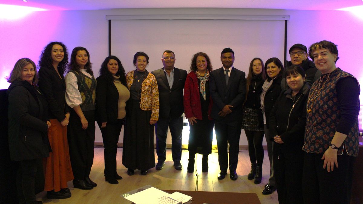 El equipo de Travelaway junto a los representantes del turoperador indio. El equipo de Travelaway junto a los representantes del turoperador indio.