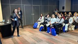 Andrea Chandía realizó la capacitación de Europa Mundo en Ladevi Workshop.