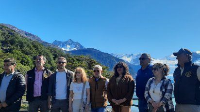 Mega evento para sumar un hito turístico en El Calafate: pasarelas, miradores y servicios frente al glaciarSpegazzini, en el Parque Nacional Los Glaciares.