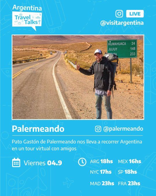 Tour virtual de la mano del Inprotur.