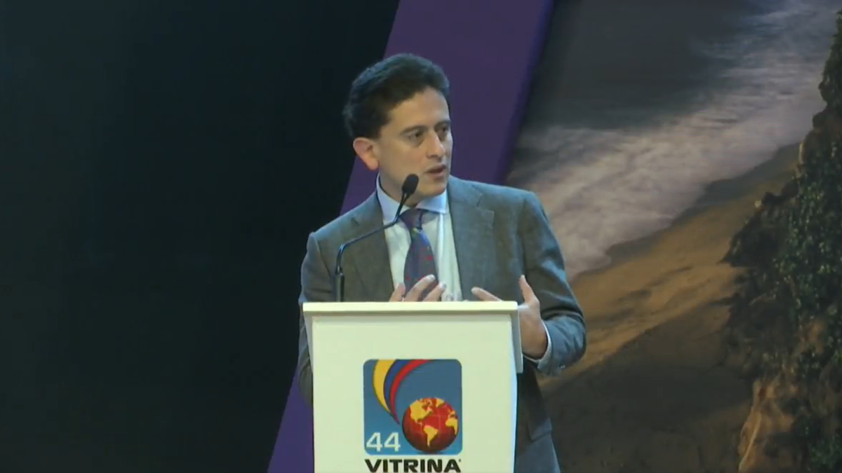 Luis Carlos Reyes, ministro de Comercio, Industria y Turismo, puntulizó sobre las inversiónes del gobierno nacional en materia de turismo. Luis Carlos Reyes, ministro de Comercio, Industria y Turismo, puntulizó sobre las inversiónes del gobierno nacional en materia de turismo.