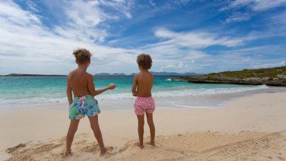La isla caribeña de Anguilla es un destino maravilloso para las familias.
