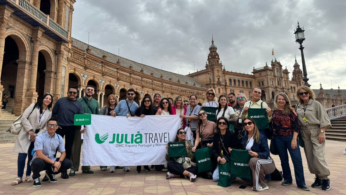 Los profesionales durante una pausa del fam trip organizado por Juliá Travel. Los profesionales durante una pausa del fam trip organizado por Juliá Travel.