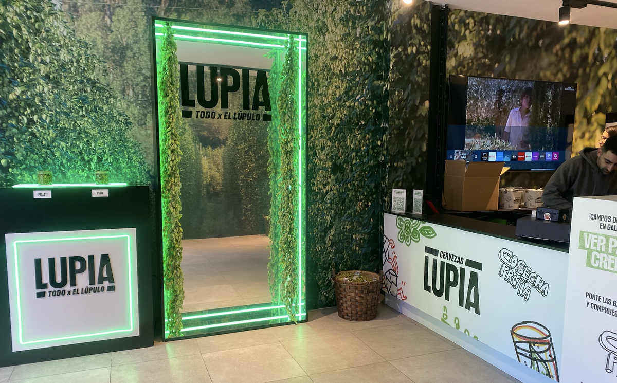 Pop Up store en el centro de Madrid de Lupia.