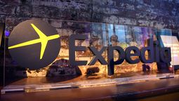 El logo de Expedia Group.