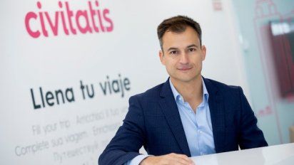 Alberto Gutiérrez, fundador y CEO de Civitatis.