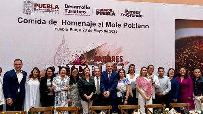 Puebla promueve su gastronomía con homenaje al mole