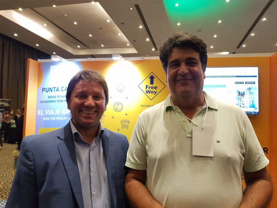 Mariano Villella, gerente de Ventas, y Martín Ponce, gerente comercial de Free Way.&nbsp;