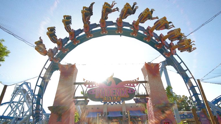 Phoenix Rising es la última gran novedad de Busch Gardens en Tampa Bay.