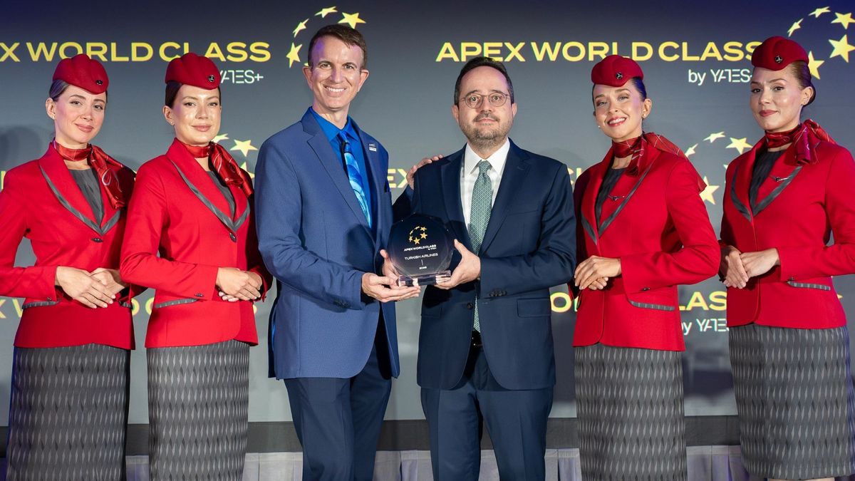 Por quinto año consecutivo Turkish Airlines demuestra su compromiso y recibe el premio World Class