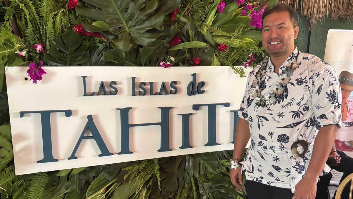 Hironui Johnston, director de Operaciones Internacionales de Tahití Tourisme.