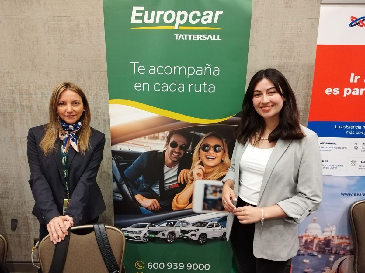 Europcar dice presente en el Workshop Ladevi Chile: Daniela Sánchez y Dafne Mora.