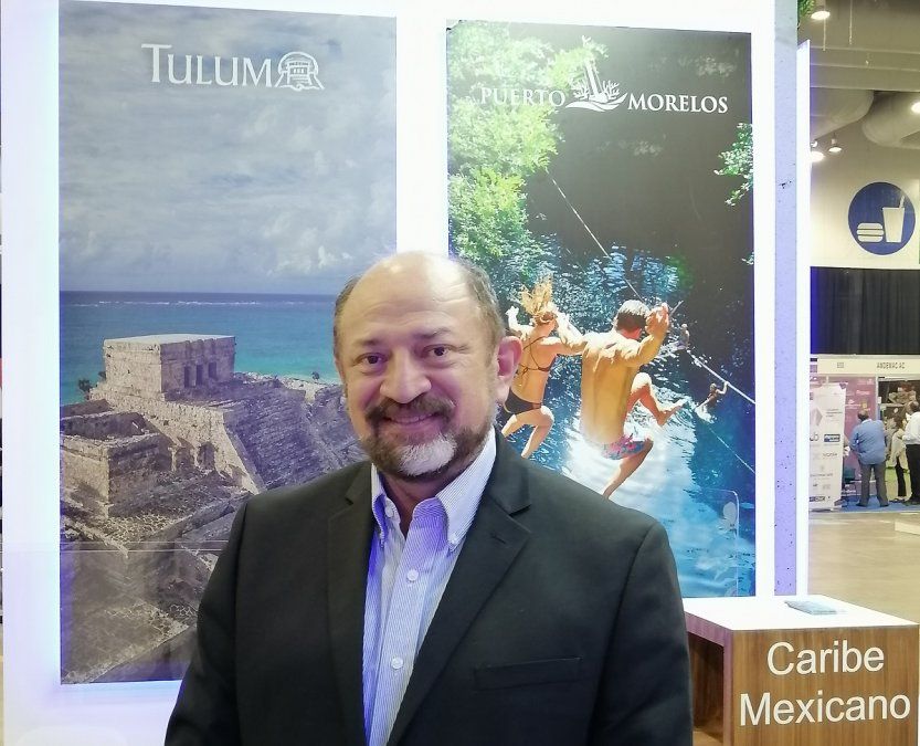 Darío Flota, director del CPTQ, dijo que la reactivación del mercado de Sudamérica hacia el Caribe mexicano está en marcha.