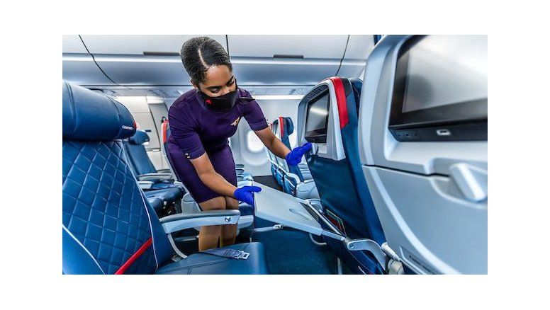 Delta Air Lines implementó rigurosos procesos de sanitización en los vuelos.