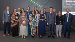 Los organizadores e invitados especiales en la apertura de WTM Latin America.