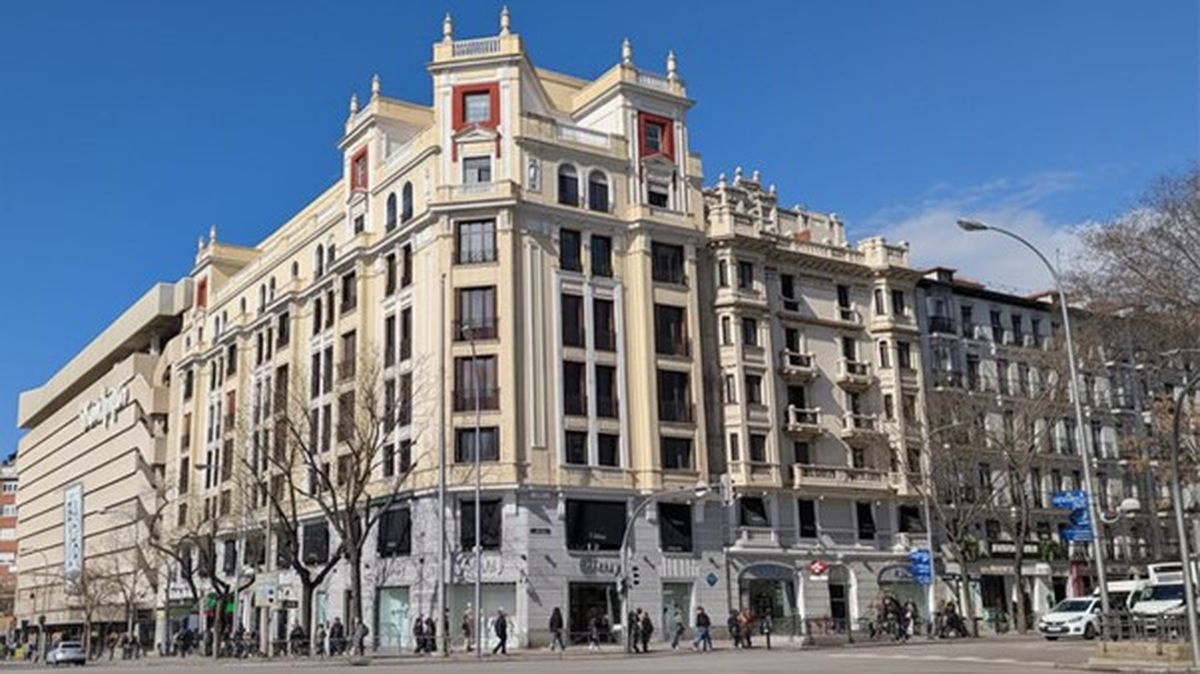 Fachada del que será el hotel de Kimpton (IHG) en Madrid