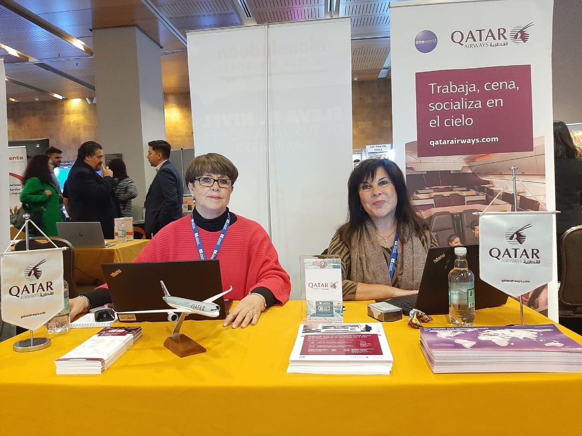 Qatar Airways en Ladevi Workshop Chile. - Ladevi Medios y Soluciones Qatar Airways en Ladevi Workshop Chile.