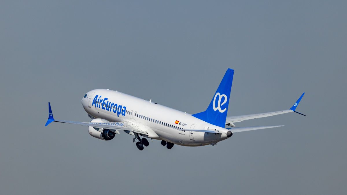 Uno de los Boing 737 MAX de Air Europa