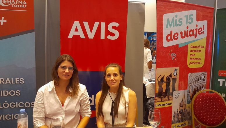 Las ejecutivas de Avis Budget en ECTU 2023.