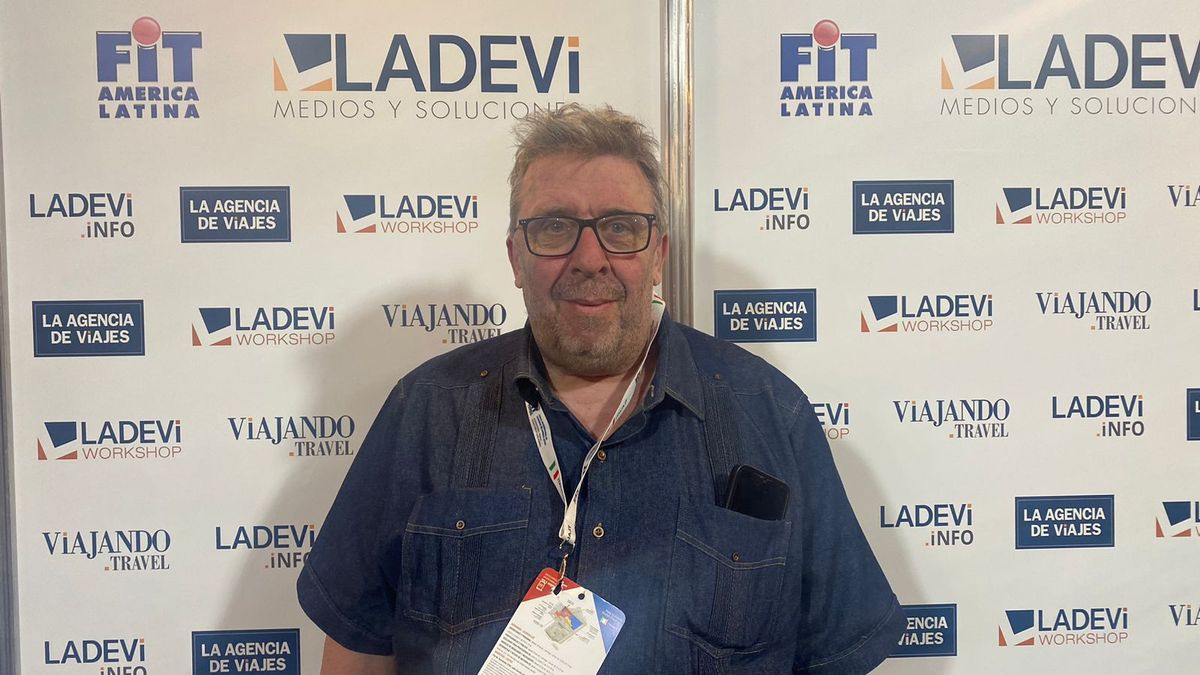 Marcelo Sonemblum, director de TIP Travel, en el Centro de Negocios de FIT.