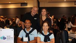 Equipo We Care en el Workshop de Ladevi en Bogotá.