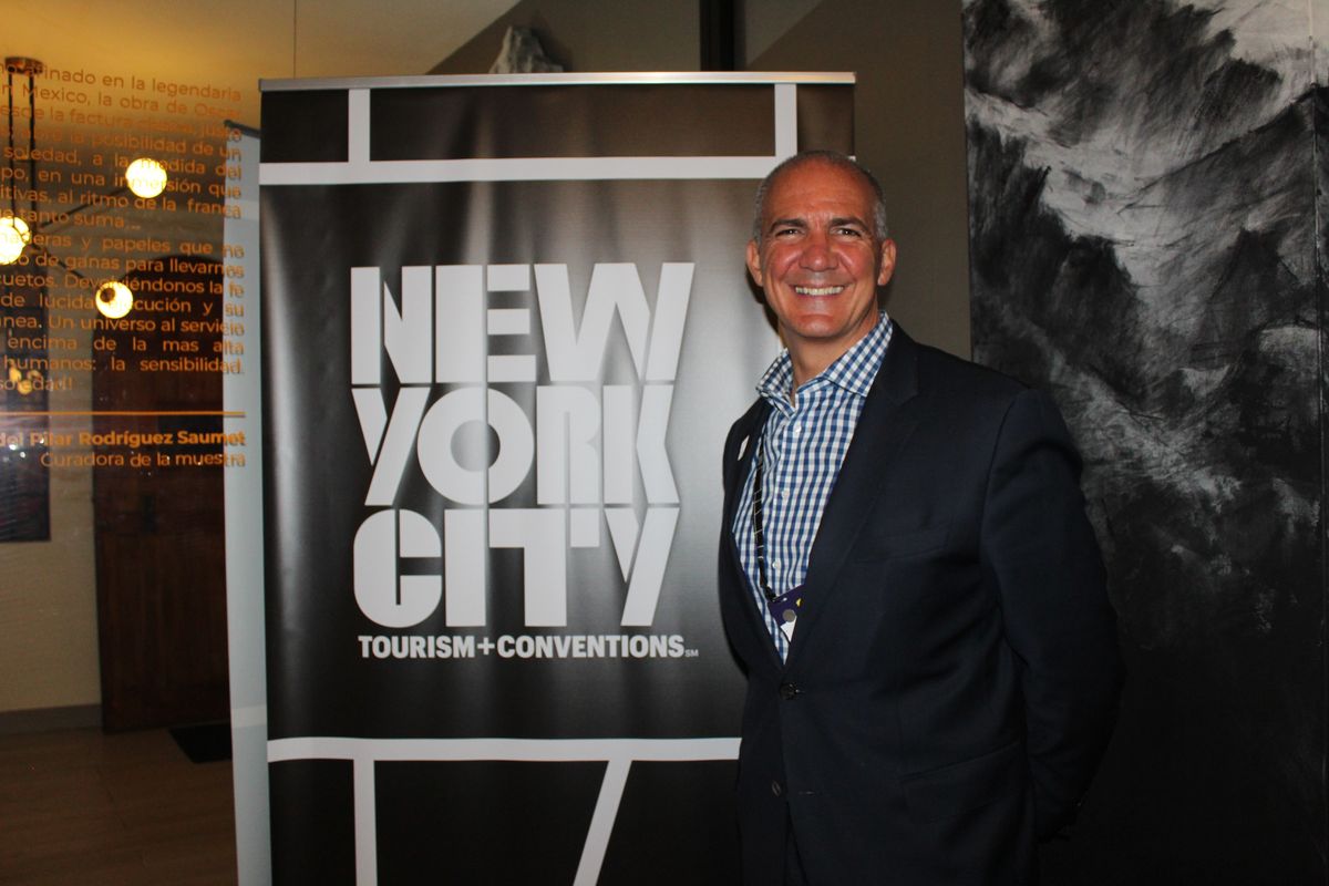 Jerry Cito, vicepresidente ejecutivo de Desarrollo de Convenciones y Reuniones de New York Tourism + Conventions.