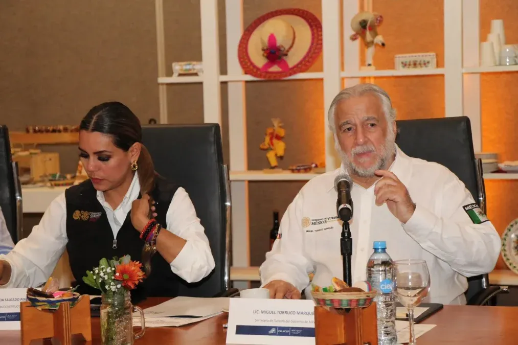 Torruco Marqués y Salgado Pineda encabezaron la reunión de trabajo para continuar la organización del Tianguis Turístico México 2024 en Acapulco.