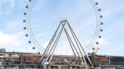 La Rueda de Buenos Aires, un proyecto de larga data que finalmente se concretará.&nbsp;