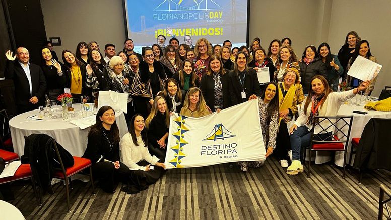 Florianópolis Day se presentó en Chile en el Hotel Hyatt Centric, como parte de una gira de capacitaciones que considera Argentina, Uruguay y Paraguay.