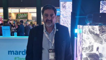 Bernardo Martin, presidente del Ente Municipal de Turismo de Mar del Plata, quiere posicionar la marca de la feliz en el mercado internacional.