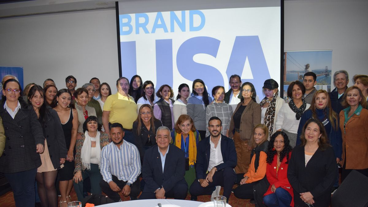 Agentes de viajes presentes durante la capacitación de Global Mercado del Turismo y Brand USA. 