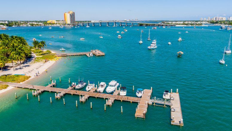 The Palm Beaches es el destino al sur de Florida con 47 millas de playas tropicales.