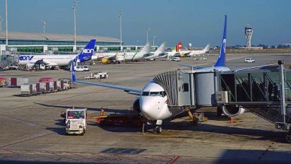 El Aeropuerto de Barcelona-El Prat.