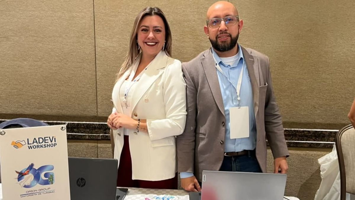 Viviana Daza y Iván Darío Morales Carvajal de Orion Group Mayotista.